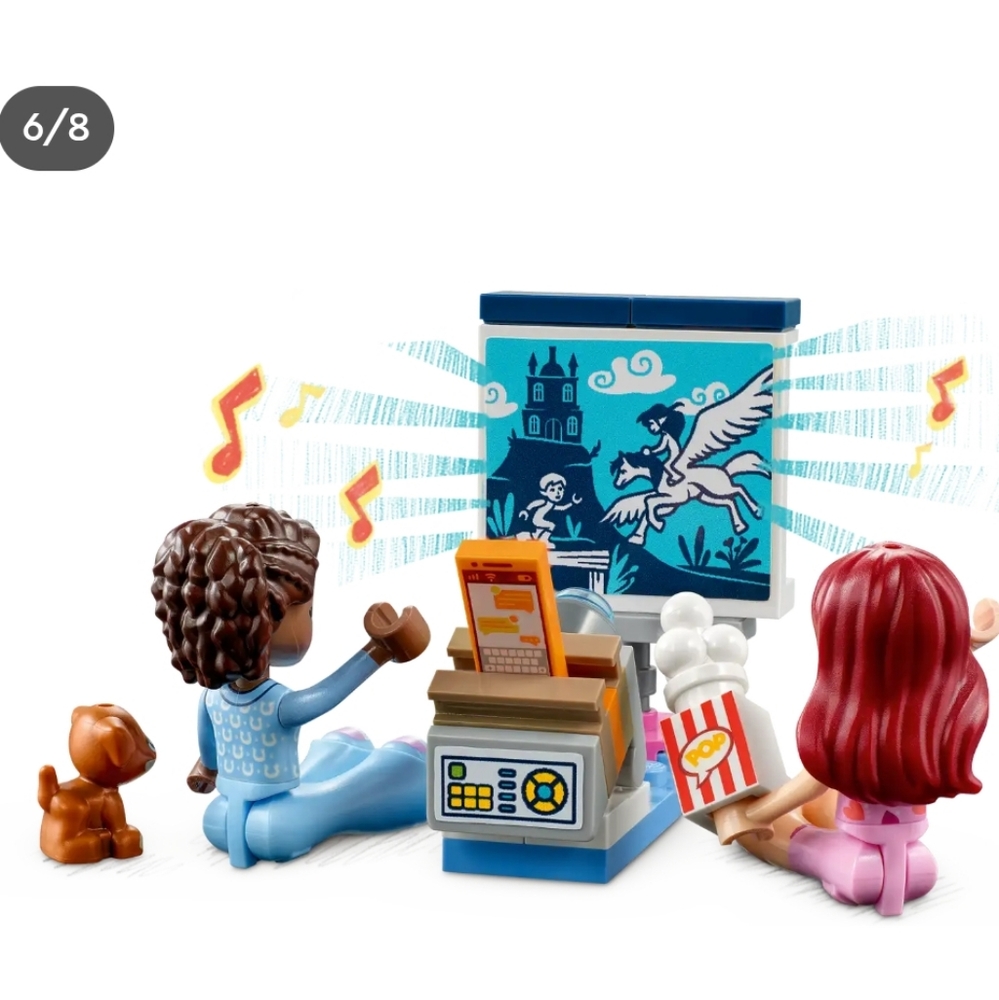 New!LEGO Friends Aliya & Paisley Building Set Y2K Girlhoodcore Fine Motor Develo - Picture 7 of 9